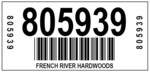 1-Part Plastic Log Tag