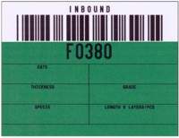 1-Part Lumber Tag