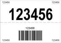 2-Part Generic Plastic Log Tag